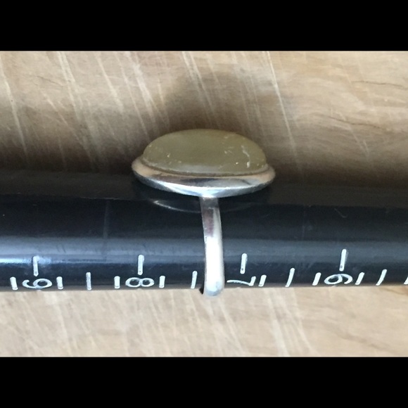 Quartz Cabochon 925 sterling silver ring - Picture 2 of 5